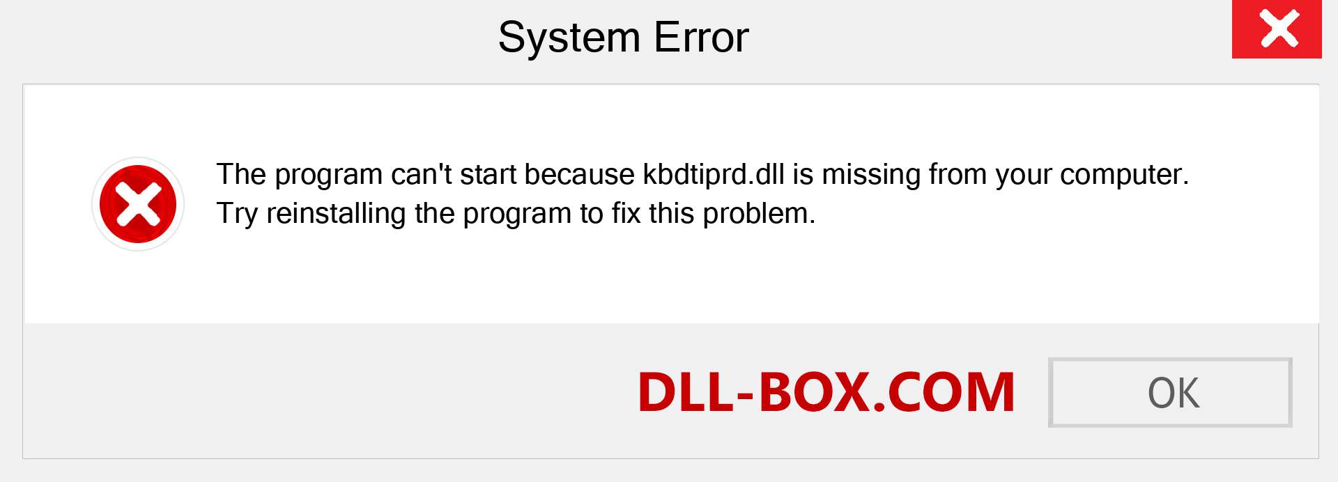  kbdtiprd.dll file is missing?. Download for Windows 7, 8, 10 - Fix  kbdtiprd dll Missing Error on Windows, photos, images