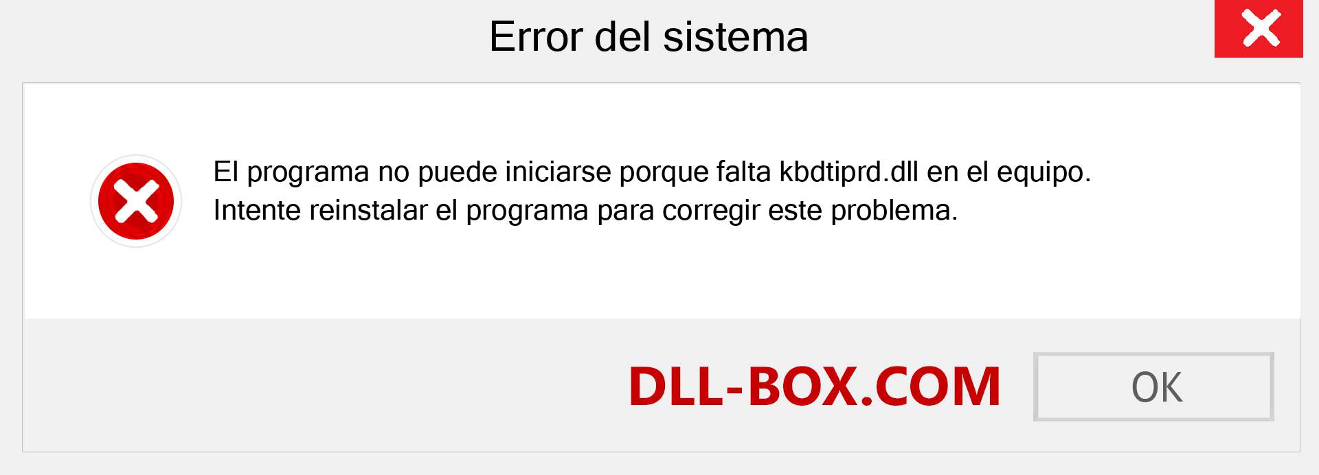 ¿Falta el archivo kbdtiprd.dll ?. Descargar para Windows 7, 8, 10 - Corregir kbdtiprd dll Missing Error en Windows, fotos, imágenes